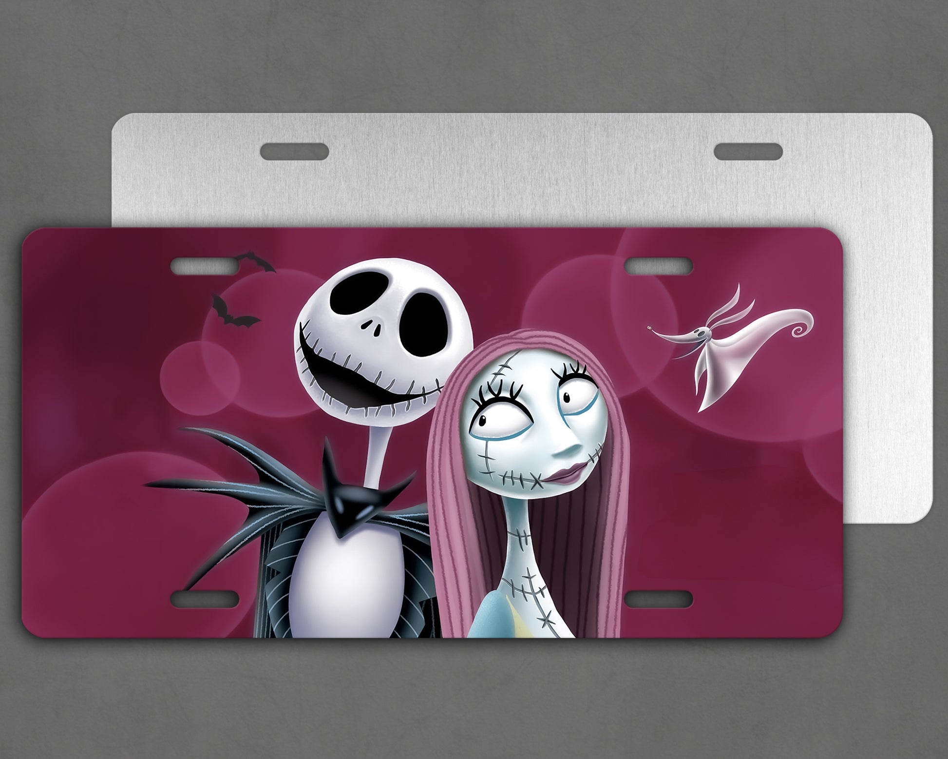 Jack and Sally License Plate