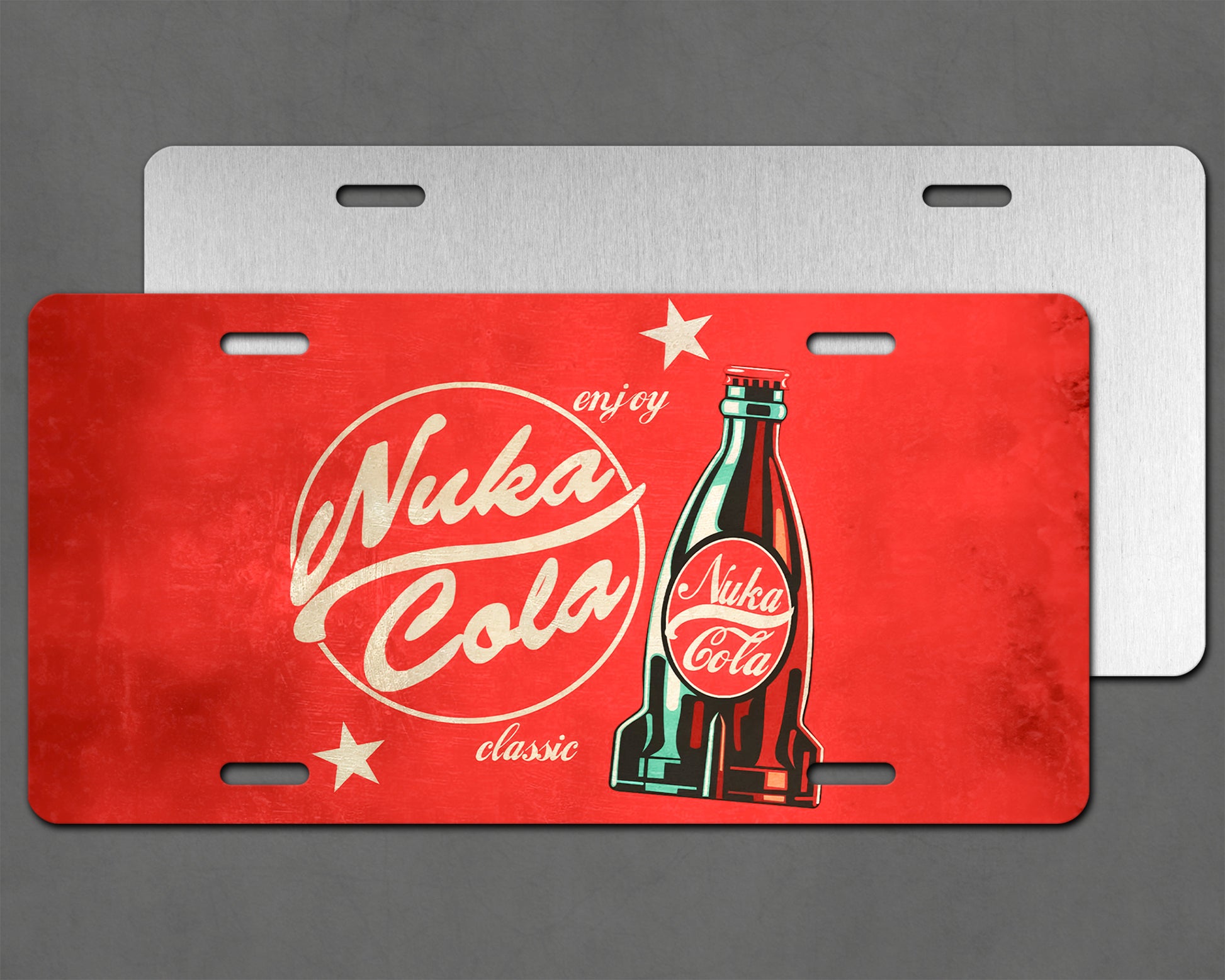 Nuka Cola License Plate