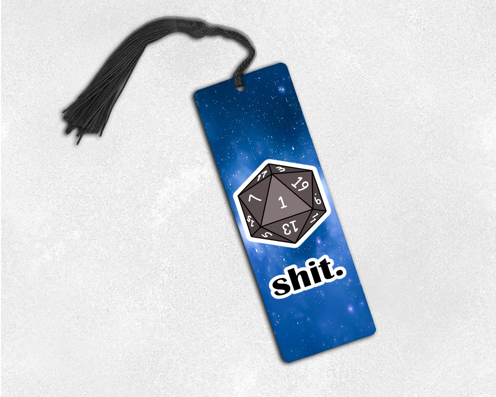Nat 1 D&D Metal Bookmark