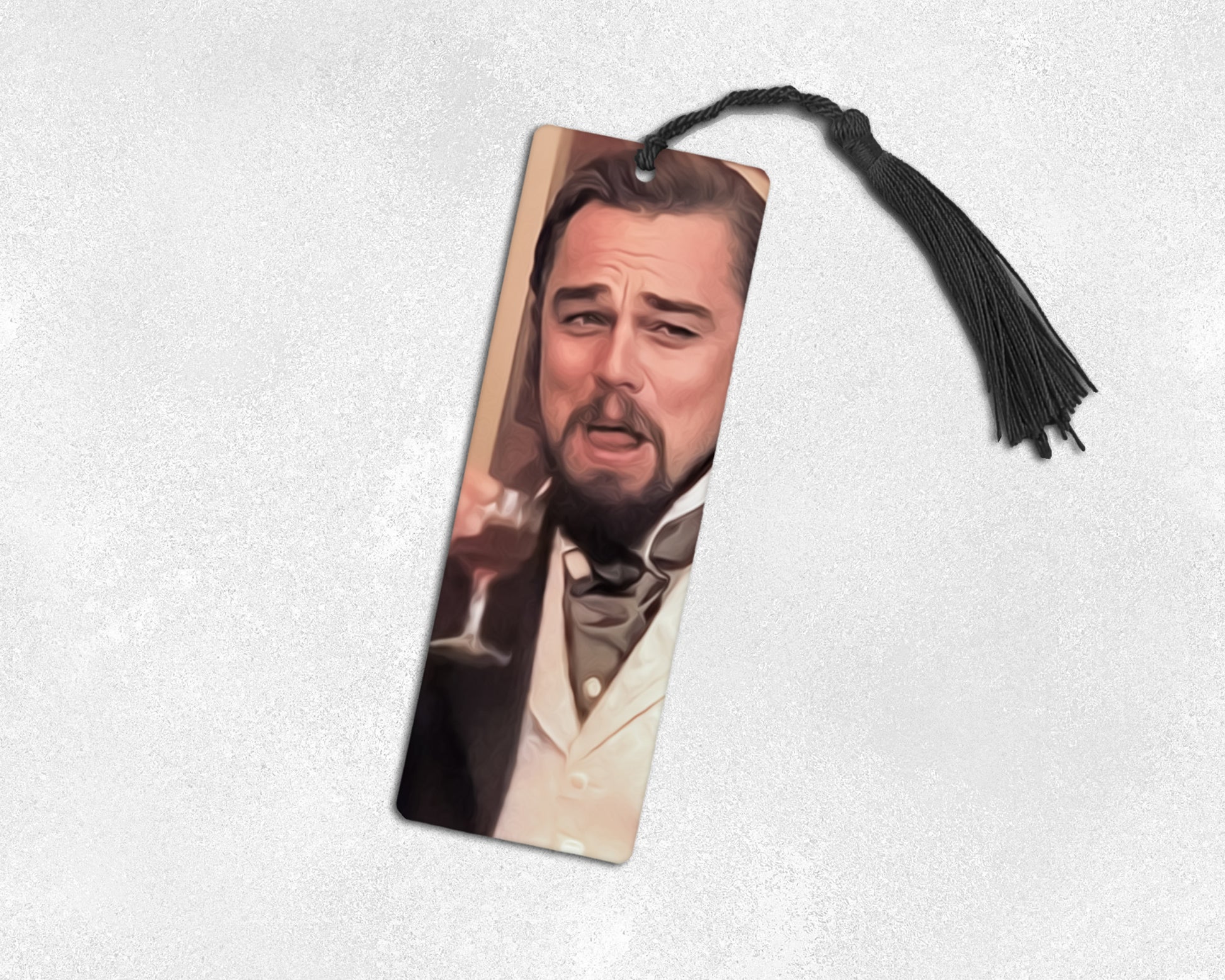 Leo DiCaprio Cheers Metal Bookmark