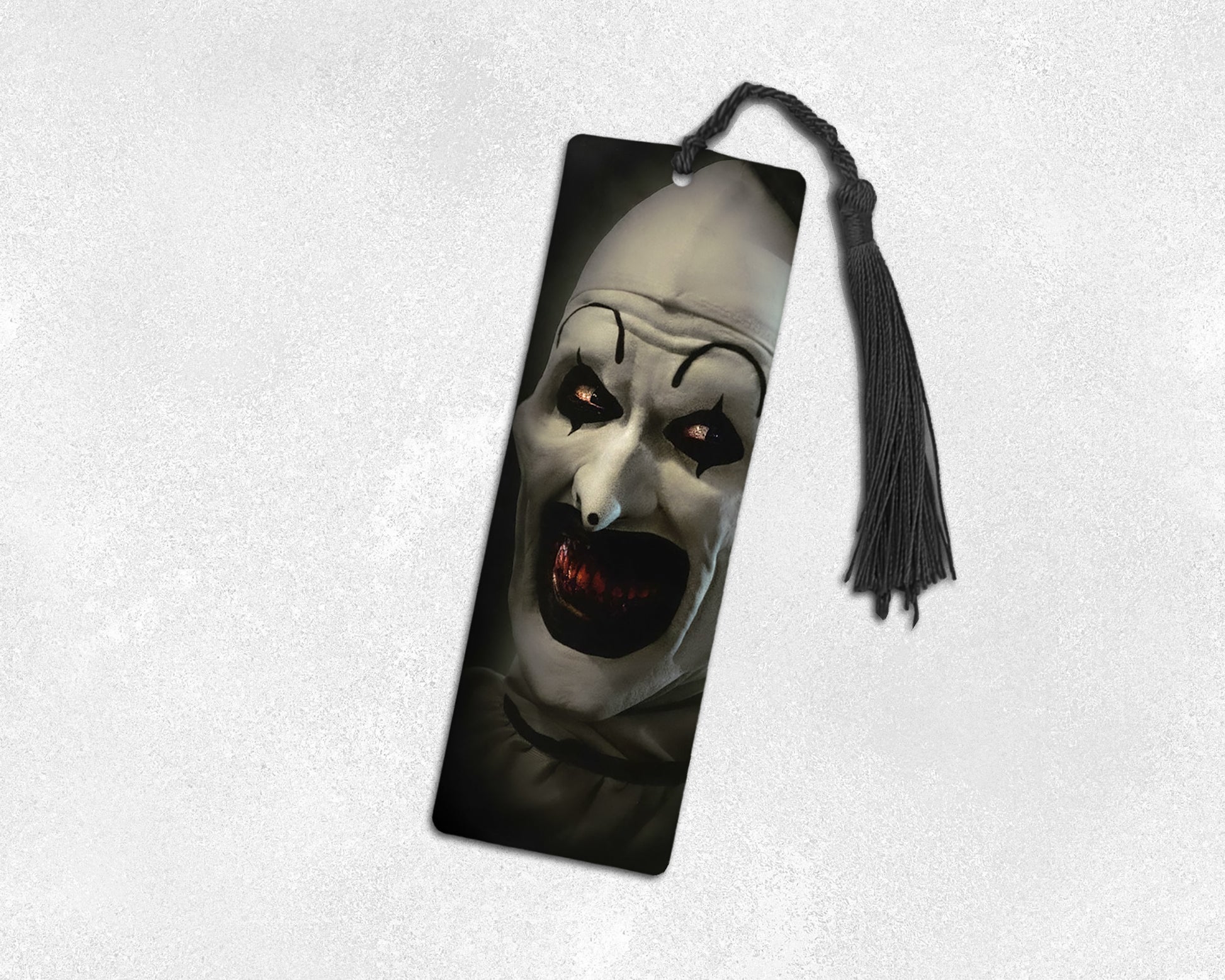 Terrifier Art The Clown Metal Bookmark