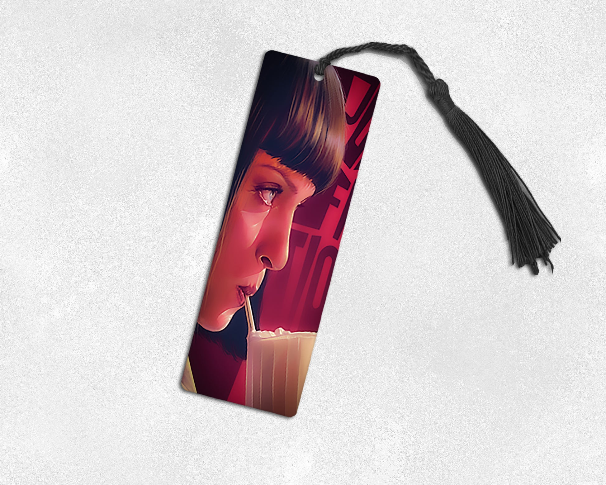 Pulp Fiction Mia Wallace Metal Bookmark