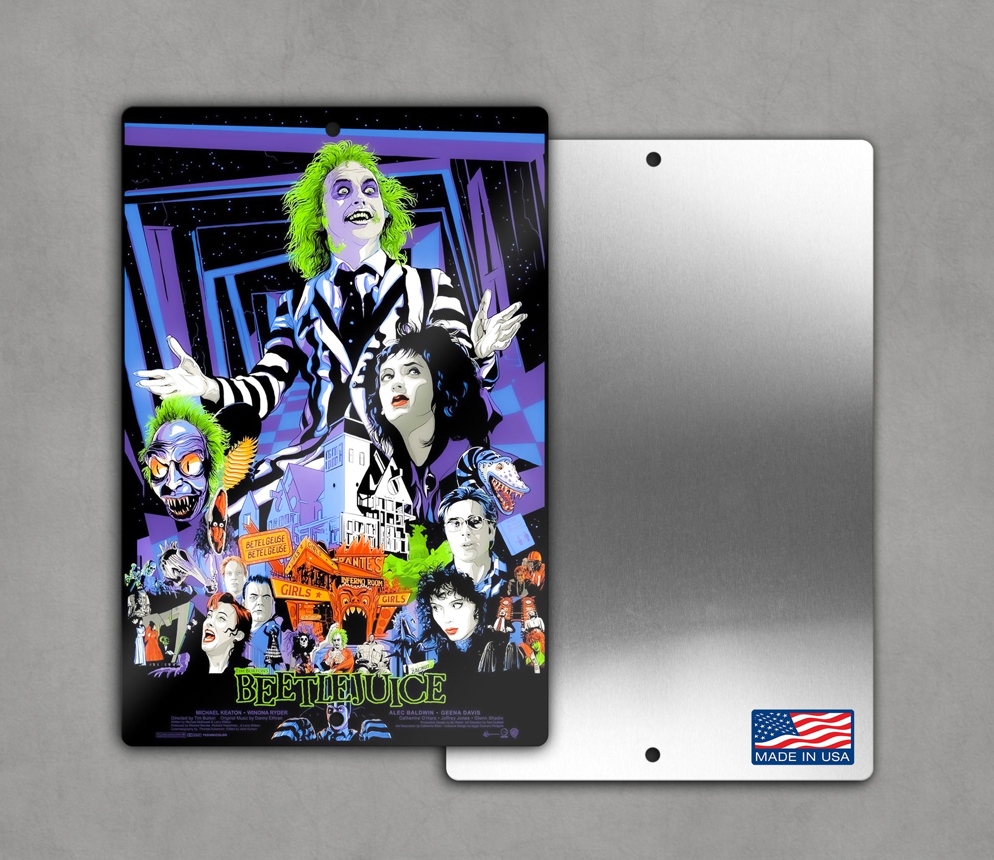 Beetlejuice Sign