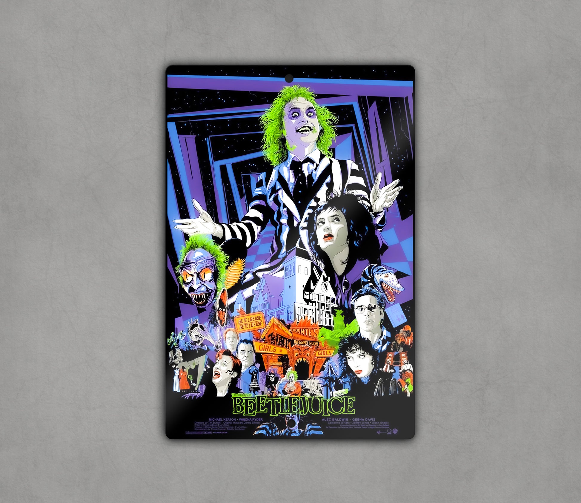 Beetlejuice Sign
