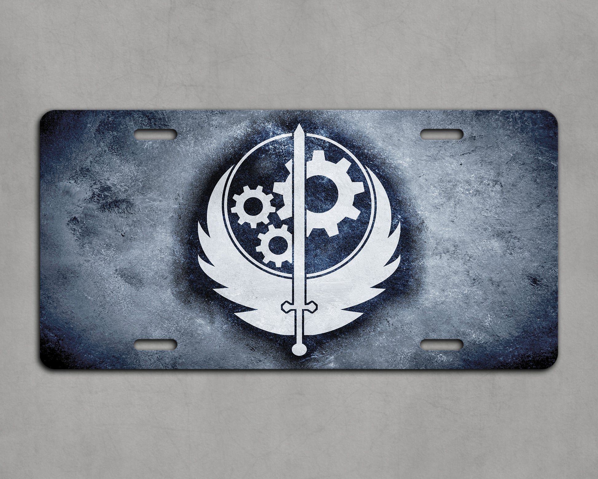 Brotherhood Of Steel License Plate