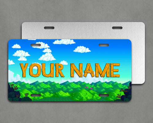 Stardew Valley Personalized Plate