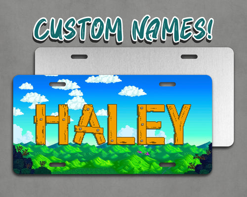 Stardew Valley Personalized Plate