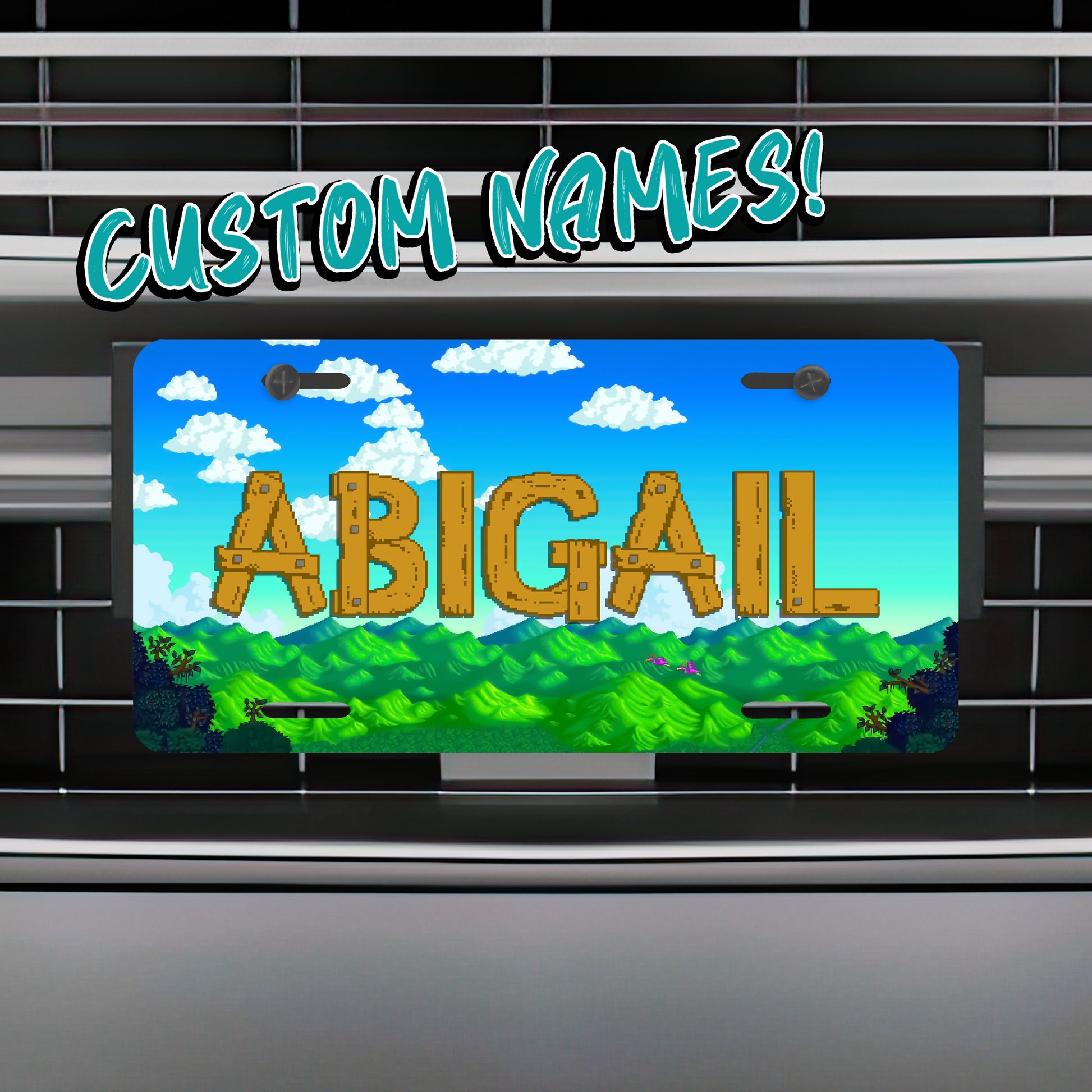 Stardew Valley Personalized Plate