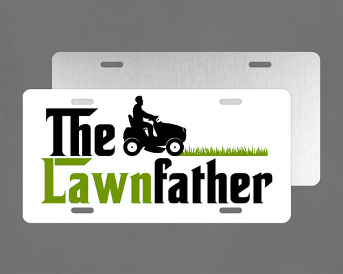 The Lawnfather License Plate