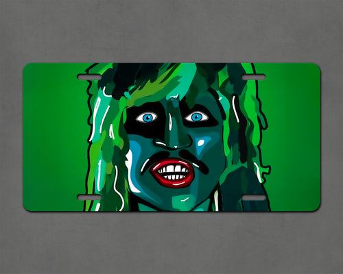 Old Gregg License Plate