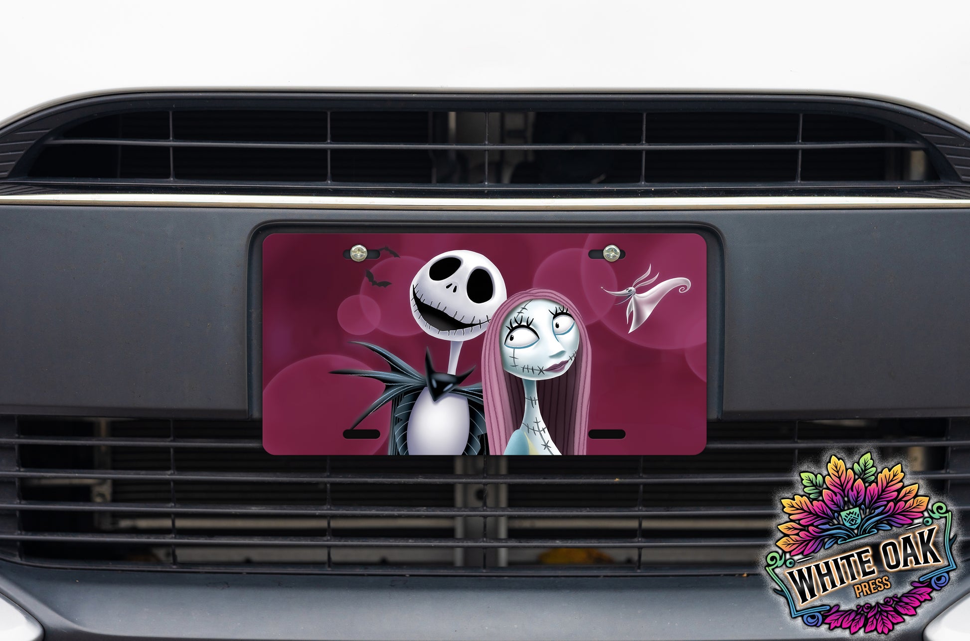 Jack and Sally License Plate