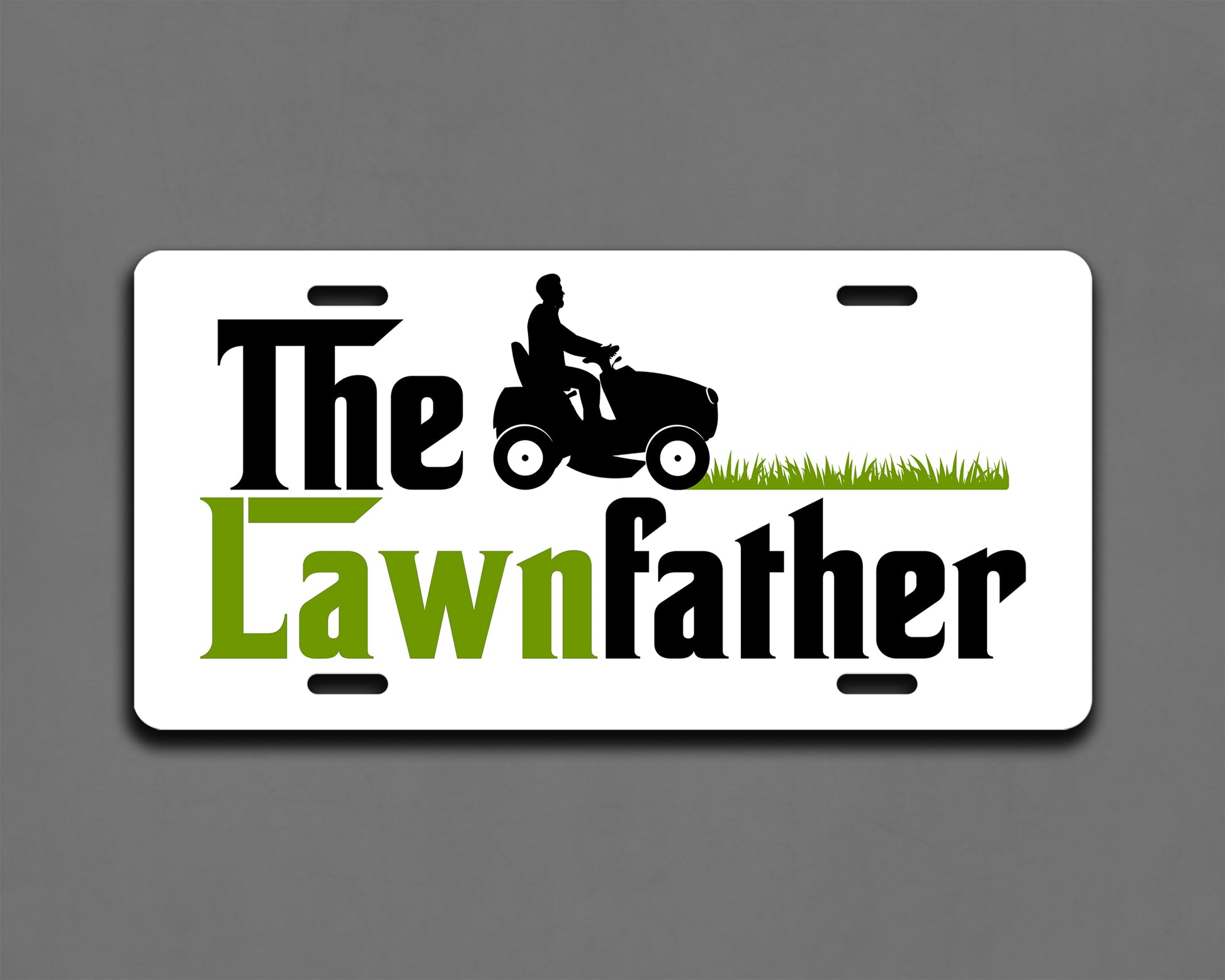 The Lawnfather License Plate