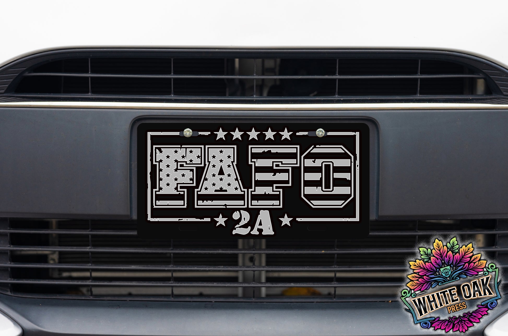 F**k Around And Find Out 2A FAFO License Plate