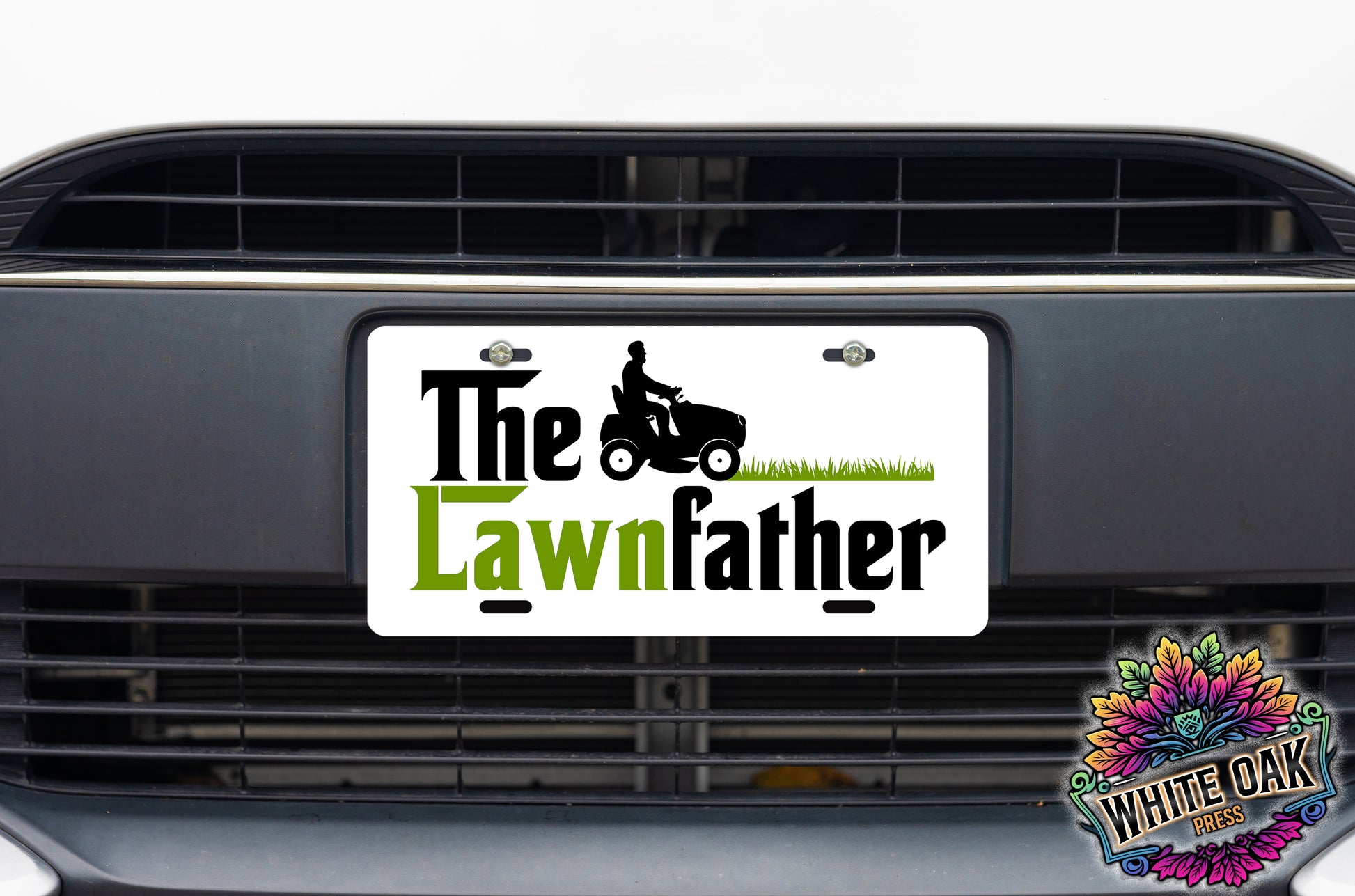 The Lawnfather License Plate