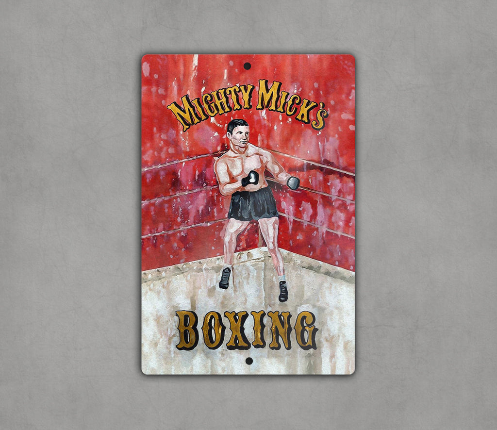 Mighty Mick's Boxing Sign