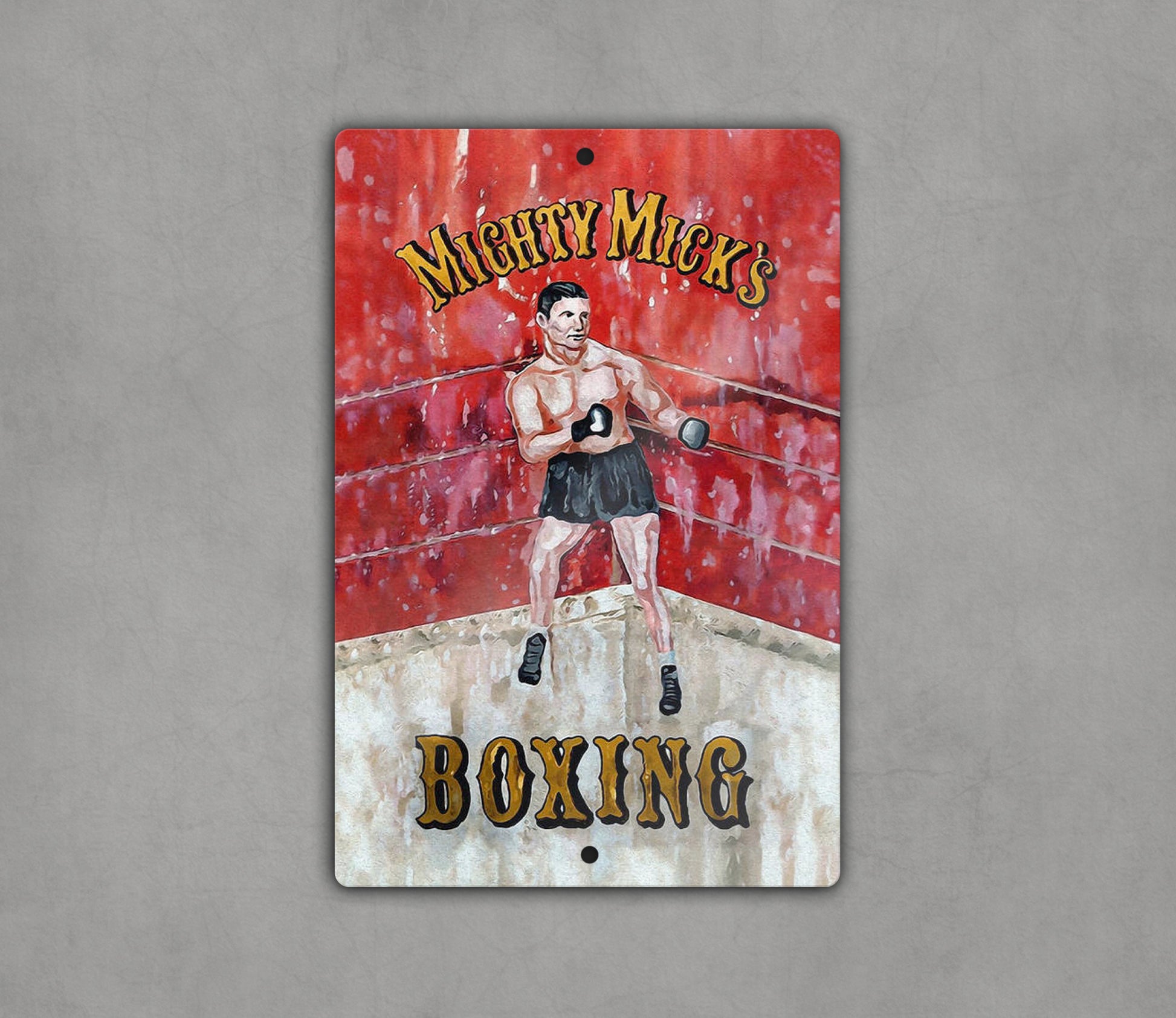 Mighty Mick's Boxing Sign