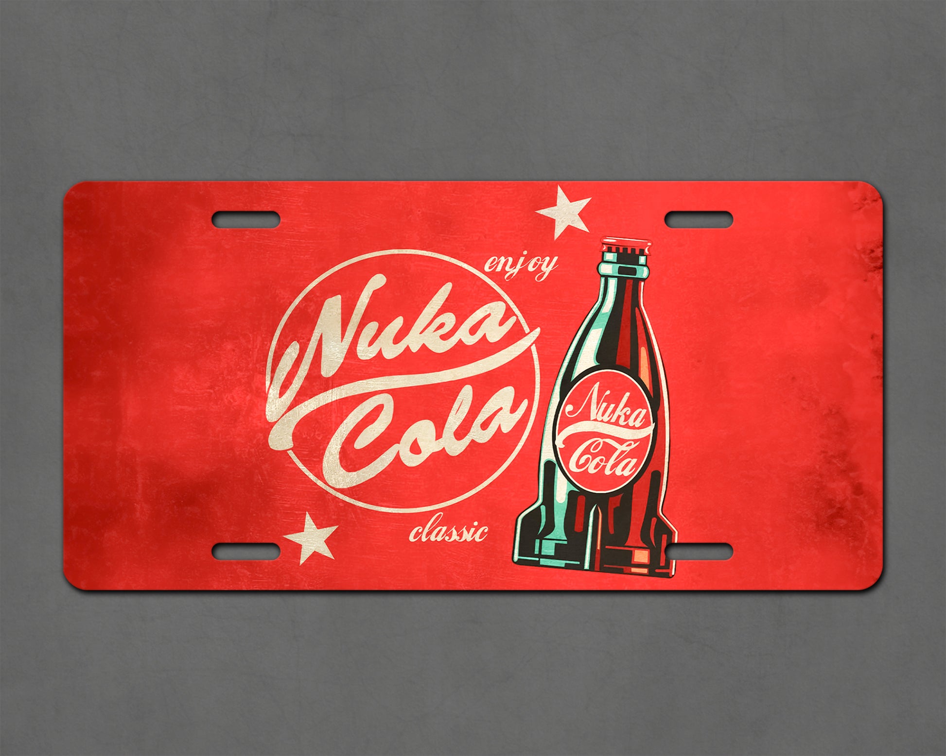 Nuka Cola License Plate