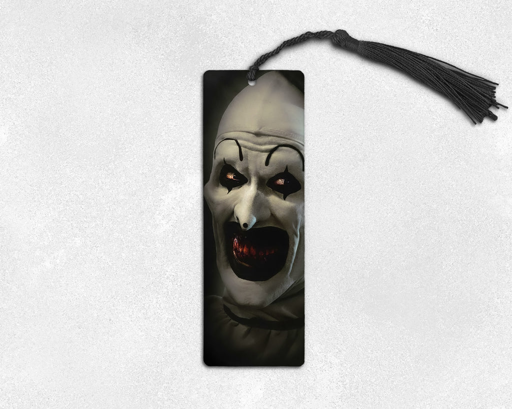 Terrifier Art The Clown Metal Bookmark
