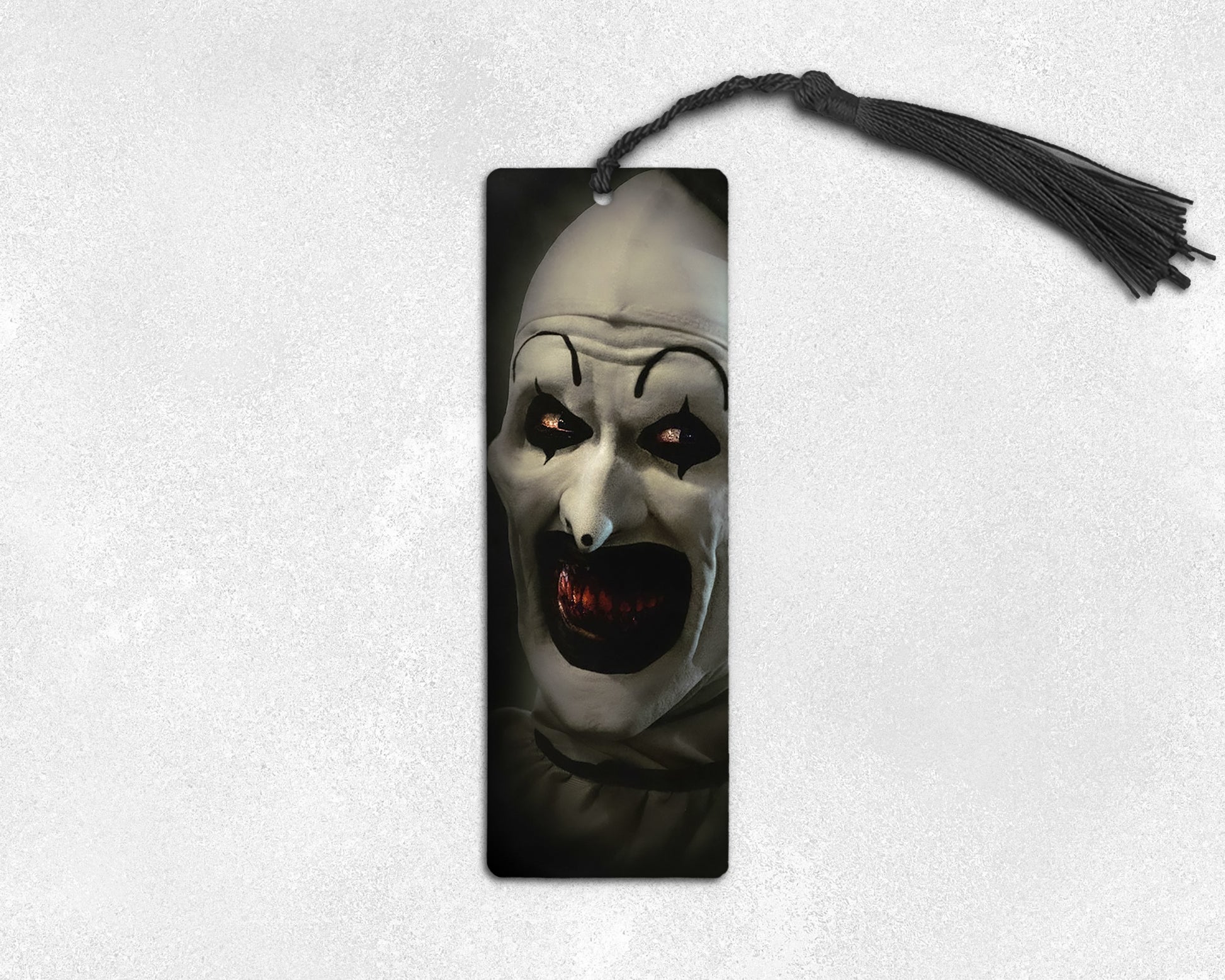 Terrifier Art The Clown Metal Bookmark