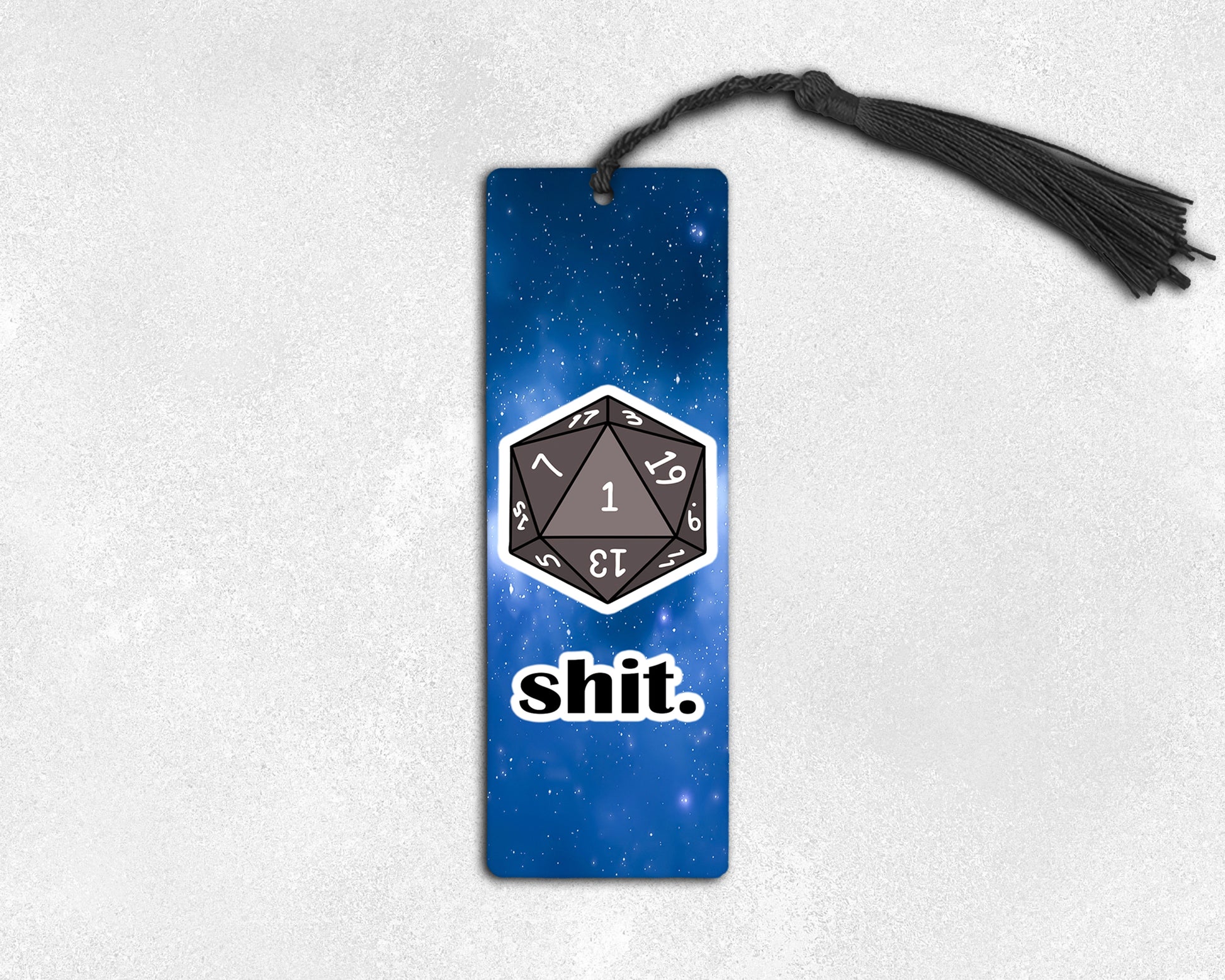 Nat 1 D&D Metal Bookmark