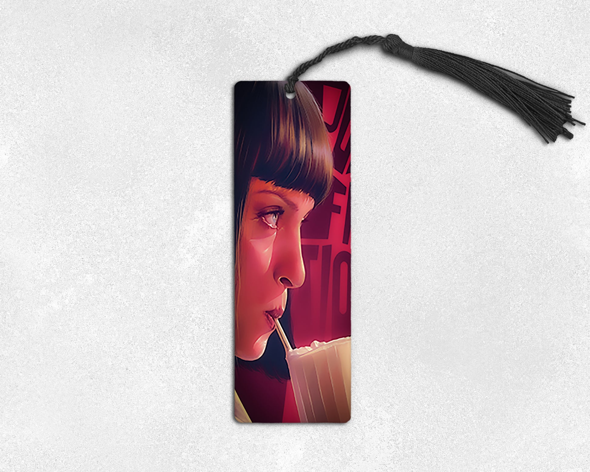 Pulp Fiction Mia Wallace Metal Bookmark