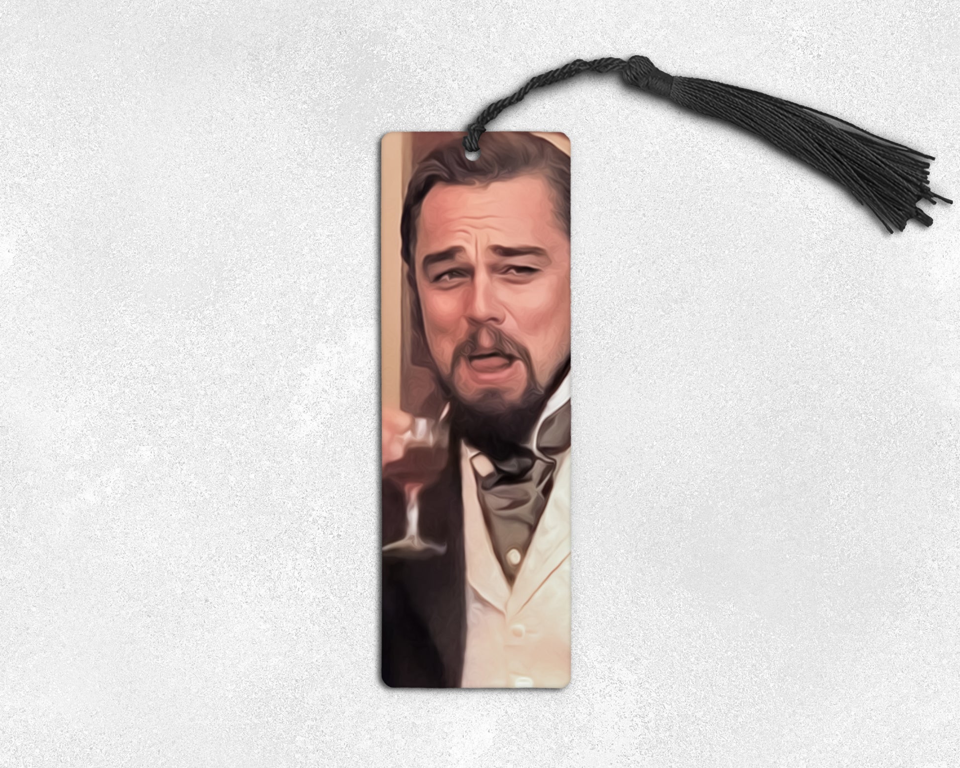 Leo DiCaprio Cheers Metal Bookmark