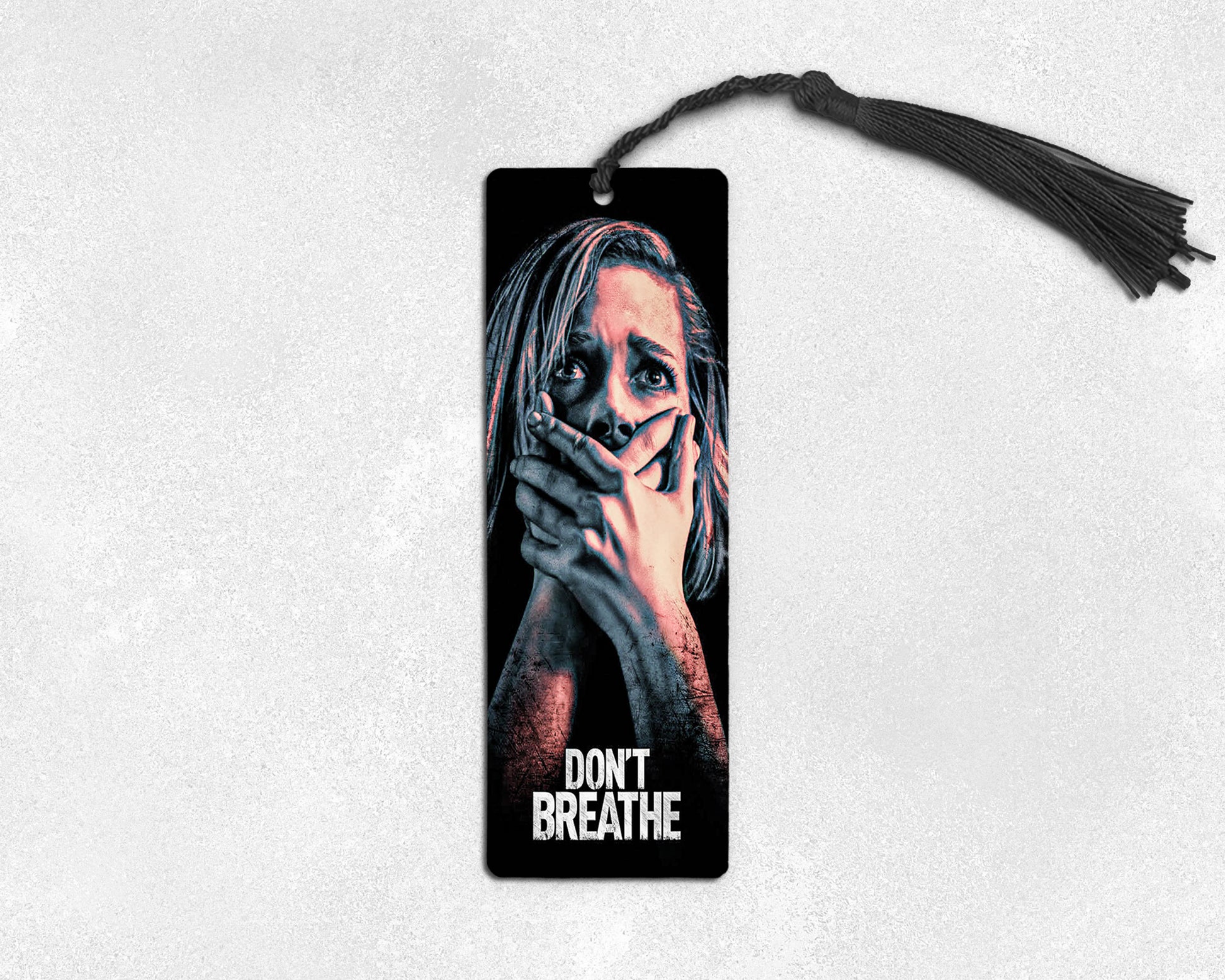 Don't Breath Metal Bookmark