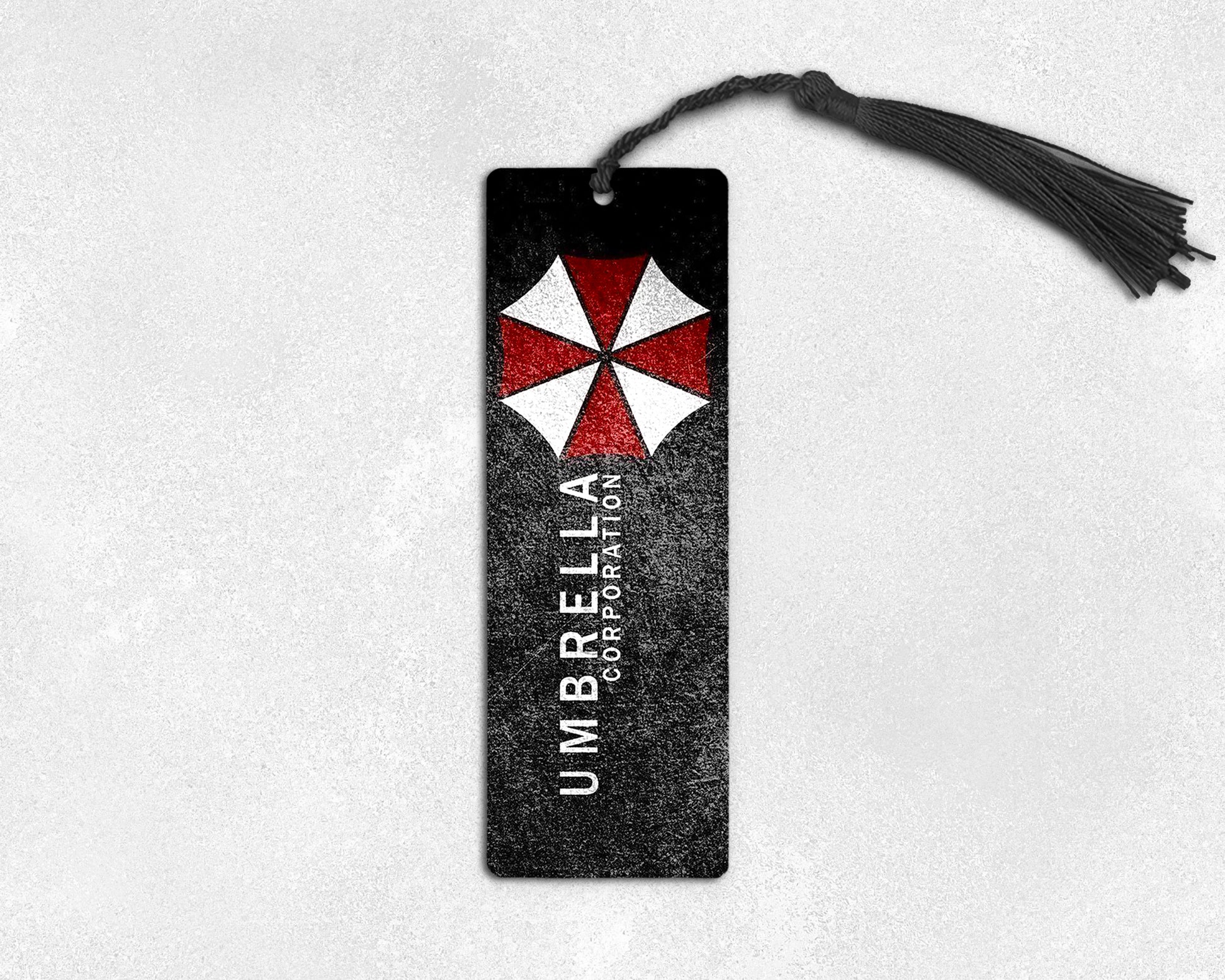 Umbrella Corp Metal Bookmark