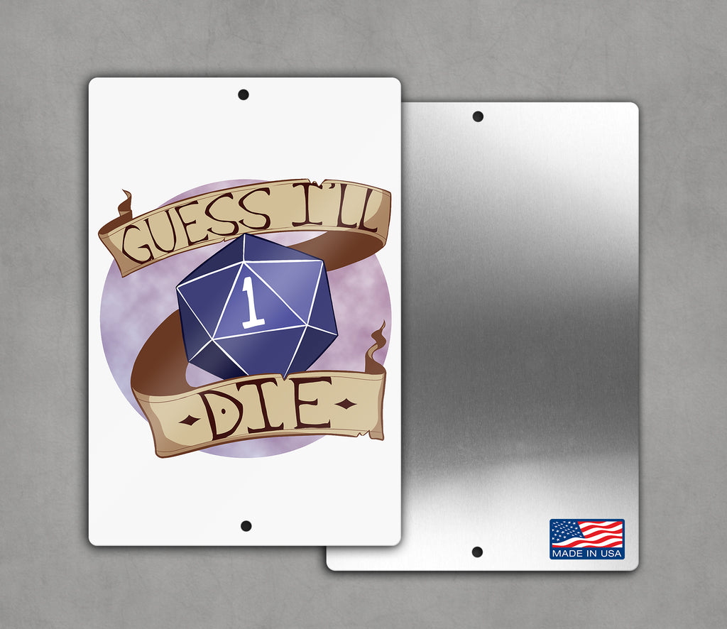 D&D Nat 1 Sign