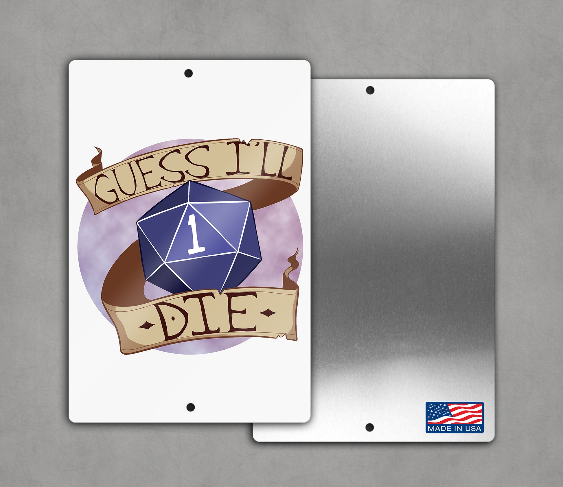 D&D Nat 1 Sign