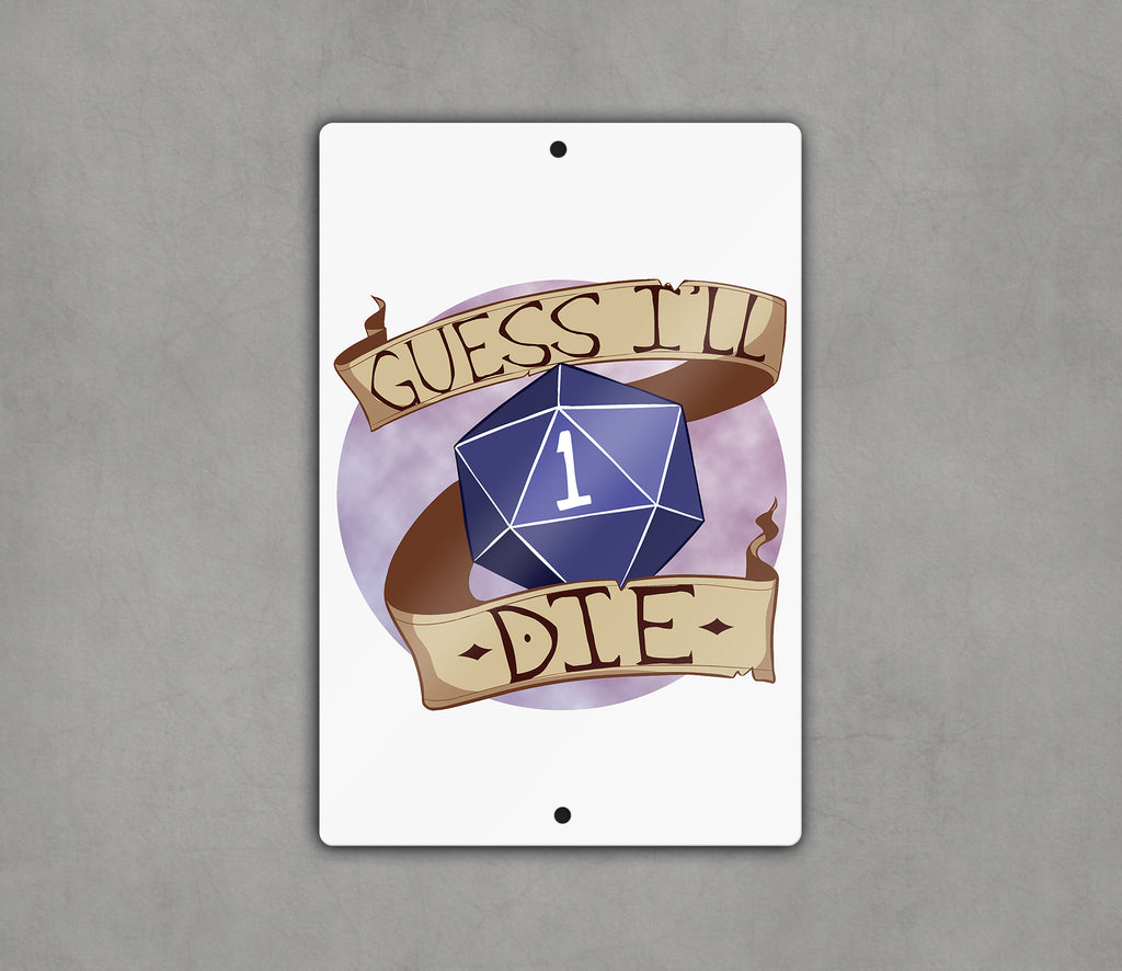 D&D Nat 1 Sign