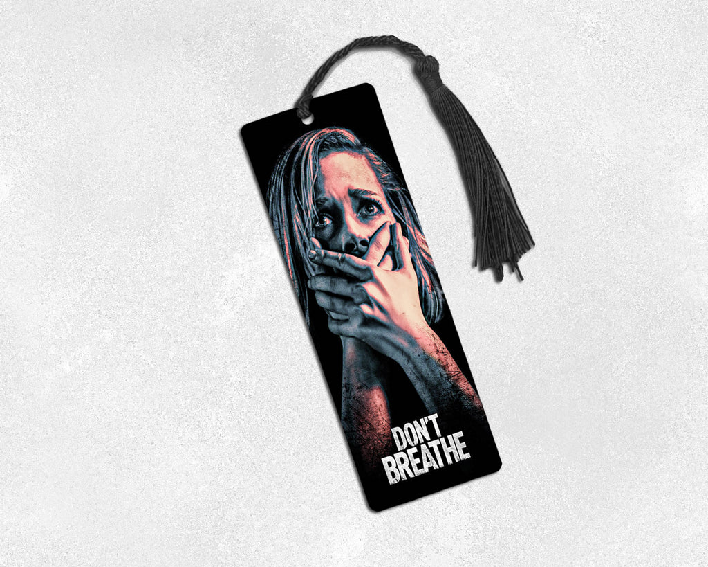 Don't Breath Metal Bookmark