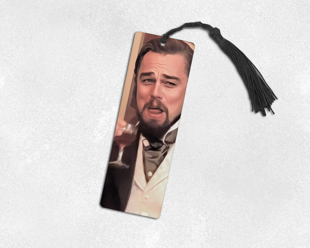 Leo DiCaprio Cheers Metal Bookmark